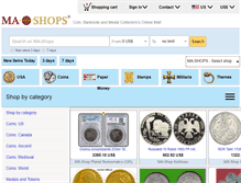 Tablet Screenshot of ma-shops.com